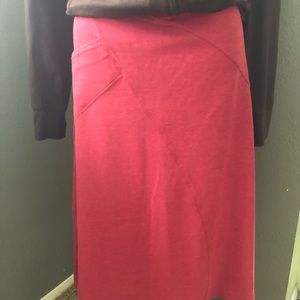 Toad & Co Sascha/Tomboy Skirt, pink medium